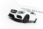 Maxton Design Mercedes GLA 45 AMG X156 Facelift Splitter Voorspoiler Spoiler Versie 1