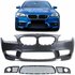 Voorbumper+ Grill M Pakket Look Voor Bmw 5 Serie F10 Met PDC