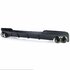 Diffuser Mat Zwart + 4 x Echt Carbon Uitlaat Sierstuk Voor Bmw 5 Serie F10 F11 535i 535D