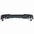 Diffuser Glans Zwart + 4 x Echt Carbon Uitlaat Sierstuk Voor Bmw 5 Serie F10 F11 535i 535D