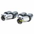 Diffuser Glans Zwart + 4 x Echt Carbon Uitlaat Sierstuk Voor Bmw 5 Serie F10 F11 535i 535D