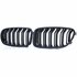 Grill Nieren Voor Bmw 5-serie F10 F11 Mat Zwart Dubbele M5 Spijlen