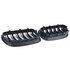 Grill Nieren Voor Bmw 5-serie F10 F11 Mat Zwart Dubbele M5 Spijlen