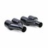  X Sport Uitlaat Sierstuk Zwart Voor Bmw 5 Serie BMW F10 F11 6 Serie F12 F13