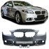 Voorbumper+ Mistlampen M Pakket Look Voor Bmw 5 Serie F10 Met PDC
