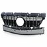 Sport Grill Passend Voor Mercedes SLK R172 Hoogglans Zwart Chrome Bies