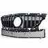 Sport Grill Passend Voor Mercedes SLK R172 Hoogglans Zwart Chrome Bies