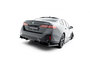 Maxton Design Bmw 5 Serie / i5 / M Pack G60 G61 Rear Splitter Vertical Bar Versie 1