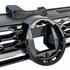 Sport Grill Geschikt Voor Volkswagen Golf 7 Facelift GTD Look Honingraat Glans Zwart Chrome Bies