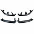 Splitter Spoiler Voor Bmw 5 Serie G60 G61 Voorspoiler Hoogglans Zwart 