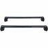 Dakdragers Land Rover Defender 110 L663 Zwart Aluminium Afsluitbaar 2-delige Set