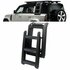 Uitschuifbare Dakladder Voor Land Rover Defender 90/110 L663 Max. 150 kg Zwart Aluminium
