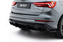 Maxton Design Audi RSQ3 Sportback / SUV Rear Diffuser Pro Street Versie 1