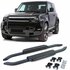 Aluminium Treeplanken Voor Land Rover Defender L663 90 Zwart Sidebars