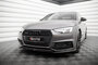 Maxton Design Audi A4 B9 S Line Versie 4 Voorspoiler spoiler Splitter Lip