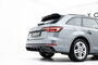 Maxton Design Audi A4 B9 S Line Central Rear Valance Uitlaat Links + Rechts