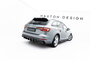 Maxton Design Audi A4 B9 S Line Central Rear Valance Uitlaat Links + Rechts