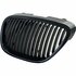 Sport Grill Voor Seat Leon 1P Zonder Embleem Glans Zwart