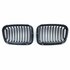 Sport-Grill-Nieren-Voor-Bmw-3-Serie-E46-Mat-Zwart-Enkele-spijl