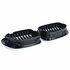 Sport-Grill-Nieren-Voor-Bmw-3-Serie-E46-Coupe-Cabrio-Mat-Zwart-Enkele-Spijl