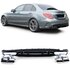 Mercedes-C-Klasse-W205-C63-AMG-Look-Facelift-diffuser-met-4-x-Chrome-uitlaat-Design-