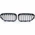 Grill Nieren Voor Bmw 1 Serie F20 F21 LCI Glans Zwart Dubbele Spijl_