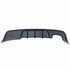 BMW-1-Serie-E82-E88-Achterbumper-Diffuser-Glans-Zwart