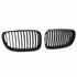 Grill-Nieren-BMW-1-Serie-E82-E88-E81-E87-LCI-Enkele-Spijl-Mat-Zwart