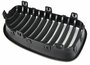 Grill-Nieren-BMW-1-Serie-E82-E88-E81-E87-LCI-Enkele-Spijl-Mat-Zwart