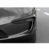 Bumper-Spoiler-Canards-Voor-Tesla-Model-3-Glans-Zwart