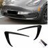 Bumper-Spoiler-Canards-Voor-Tesla-Model-3-Glans-Zwart