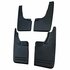 VW-Amarok-Spatlappen-Set-Voor-Achter-Zwart