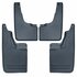 VW-Amarok-Spatlappen-Set-Voor-Achter-Zwart