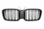 LED-Sport-Grille-BMW-X3-X4-G01-G02-LCI-vanaf-2021-Glans-Zwart-Dubbele 