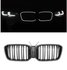 LED-Sport-Grille-BMW-X3-X4-G01-G02-LCI-vanaf-2021-Glans-Zwart-Dubbele 