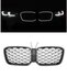 LED-Sport-Grille-BMW-X3-X4-G01-G02-LCI-vanaf 2021-chrome Zwart Diamond