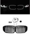 LED-Sport-Grille-BMW-X5-G05-LCI-vanaf-04-2023-Glans-Zwart-Enkele-Spijl