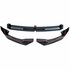 Performance Bodykit voor BMW X5 G05 M-Pakket Zwart Glans Splitter Side Skirts en Diffuser