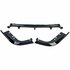 Bumper-Diffuser-BMW-X5-G05-M-Pack-Glans-Zwart-Flaps