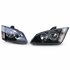 Koplampen-Zwart-Ford-Focus-II-2004–2008-Set-Links-Rechts