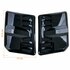 Ford-Ranger-T9-Motorkap-Luchtinlaten-Look-Zwart-Glans-2022-Hood-Scoops-Set-Sport-Offroad-Look