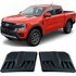 Ford-Ranger-T9-Motorkap-Luchtinlaten-Look-Zwart-mat-2022-Hood-Scoops-Set-Sport-Offroad-Look