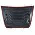 Ford-Ranger-T7-T8-Luchtinlaat-Type-B-2015-2022-Motorkap-Scoop-Zwart-Mat-Sport-Offroad Look