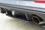 Achterspoiler Spoiler Diffuser midden Ford Focus 3 RS vanaf 2015 Hoogglans Pianolak Zwart_