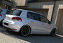 Volkswagen Golf 6 Diffuser achterbumper inzet stuk met 4 x uitlaat uitsparing_