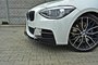 Maxton Design Bmw 1-Serie F20 M Pakket Racing Front Spoiler Splitter Diffuser