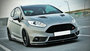 Maxton Design Ford Fiesta MK7 ST Facelift Voorspoiler Spoiler Splitter (CUPRA) 