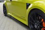 Sideskirt Diffuser Ford Focus 2 RS Hoogglans Pianolak Zwart_