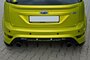 Rear Side Splitters Ford Focus 2 RS Hoogglans Pianolak Zwart_