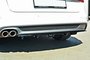 Maxton Design Audi A6 C7 S Line Avant Centre Rear Splitter (verticale streep) 